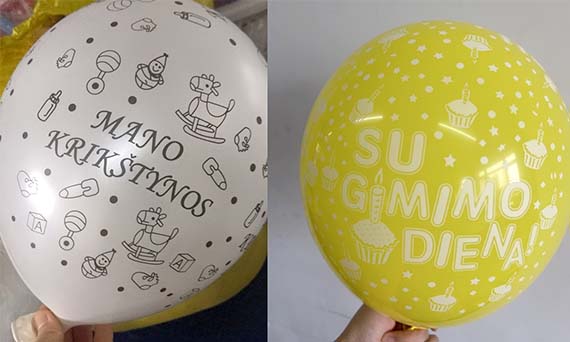 Hvilken fabrikk i Kina er pålitelig for å trykke latexballonger?