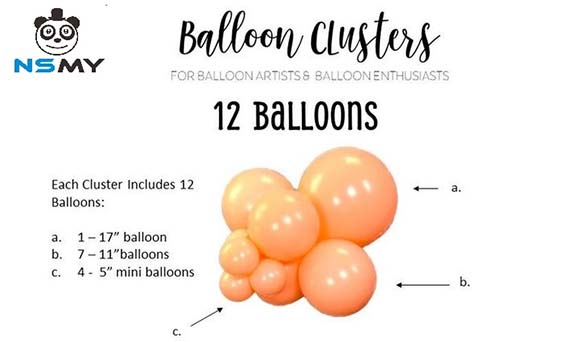 Hvordan få ballongklynger til å se bedre ut?