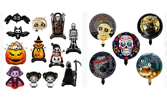 Newshine har en rekke Halloween -dekorasjoner