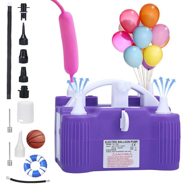 3 i 1 elektrisk ballongpumpe
