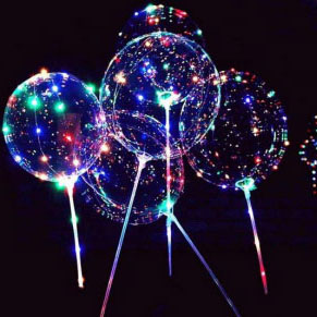 Bobo LED lys Ballonger