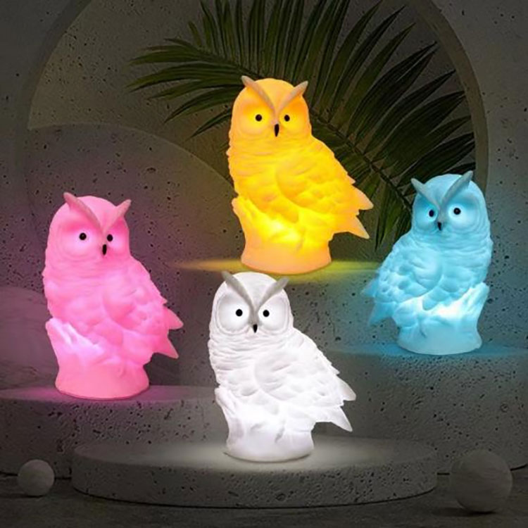 Tegneserie Night Light Owl
