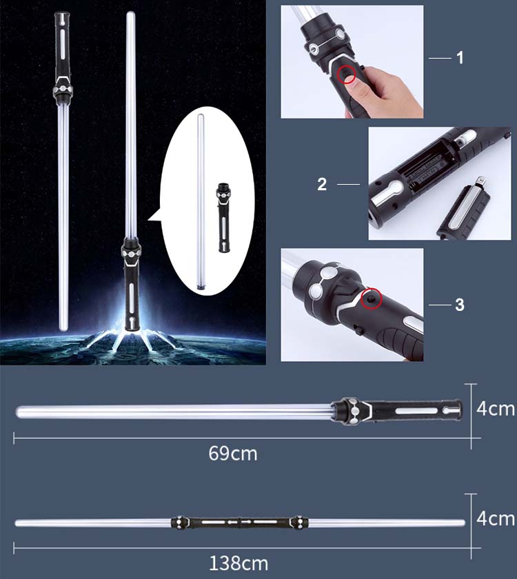 Laser sword toys