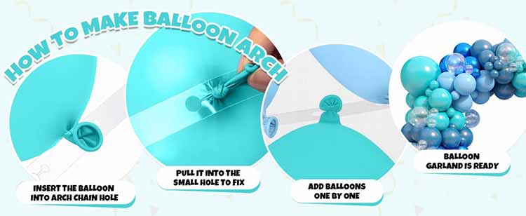 how to make balloon arch