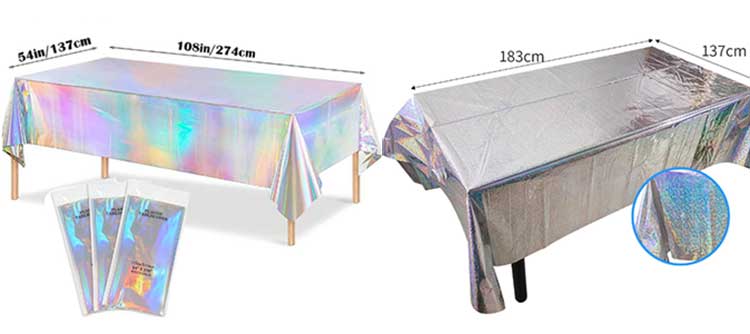 foil table cover factory