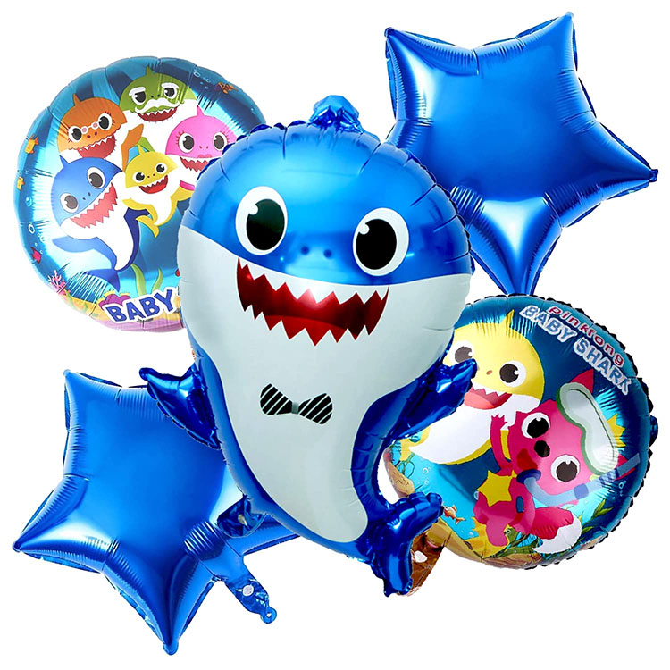 Shark folieballong