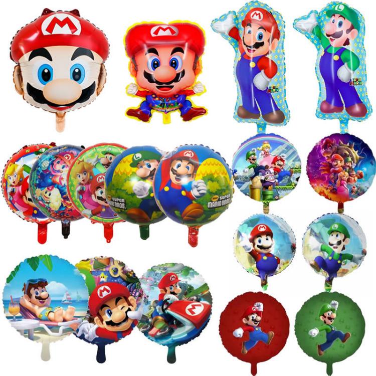 Super Mario-tema folieballong